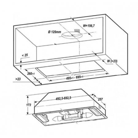 Вытяжка Elica Era C BL/A/52 А-22